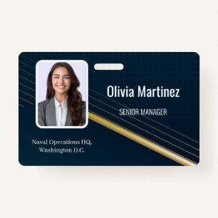 Crachá de Segurança da Empresa para ID de Foto do 