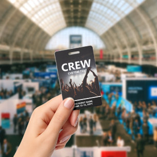 Crachá de Tripulação Personalizada de Acesso a Eve