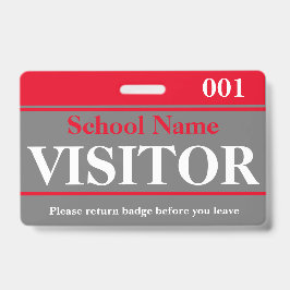 Crachá de Visitante