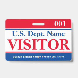 Crachá de Visitante