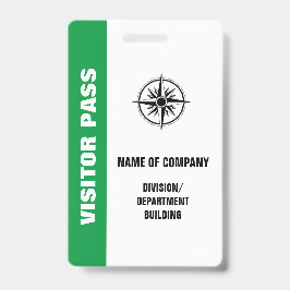 Crachá de Visitante Grande