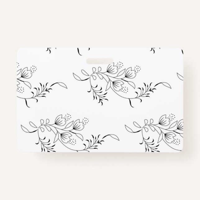 Crachá Decorativo, Soapstone, Bianca (Frente)