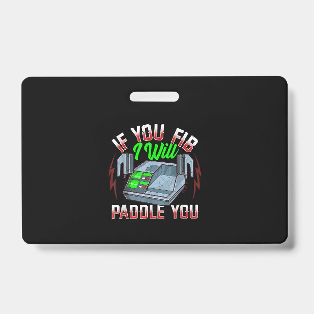 Crachá Desfibrilador da Polícia Enfermeira (Frente)