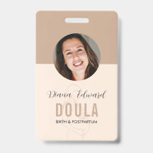 Design de Foto de Identidade de Doula Minimalista 