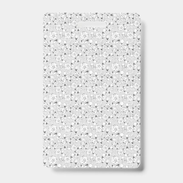 Crachá design de malha 5 (Frente)