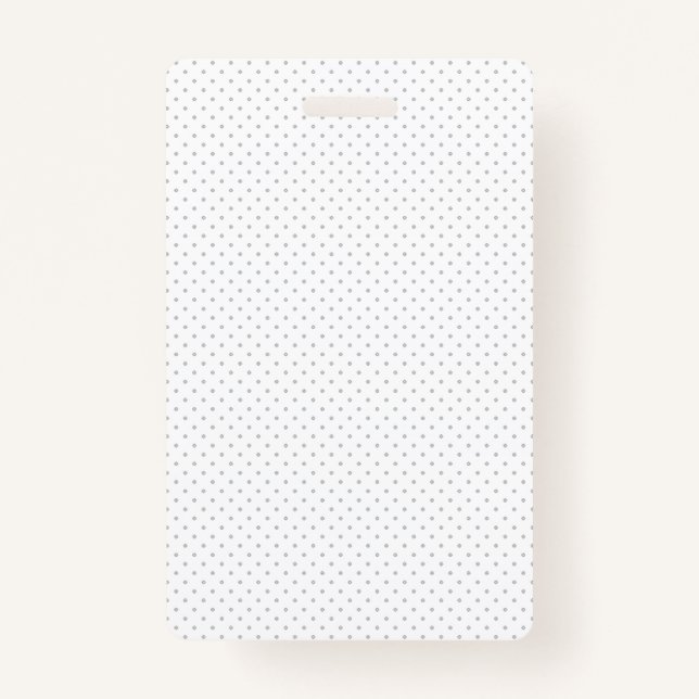 Crachá design horizontal 39 (Frente)