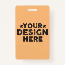 Crachá Design Personalizado Negrito Diga Seu Nome para ho