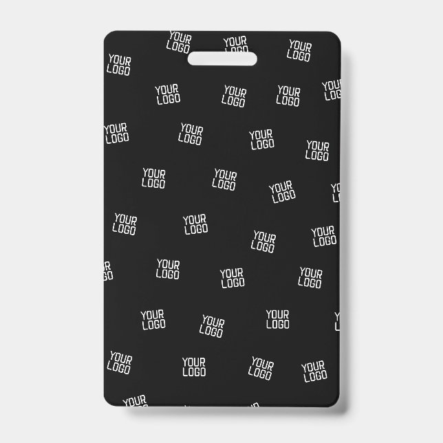 Crachá Designação disposta aleatoriamente, logotipo ou im (Frente)