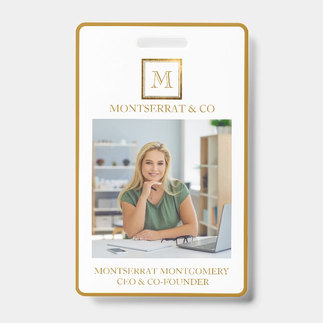 Crachá Diamante Vermelho de Quadro Dourado Quadrado do Mo (Frente)