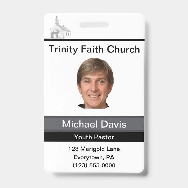 Crachá Distintivo (Frente)