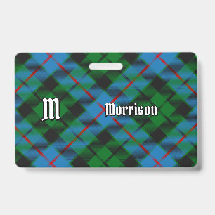 Crachá Distintivo de Caça Clan Morrison Tartan