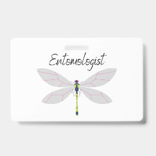 Crachá Distintivo de Entomologista