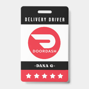 Crachá Distintivo Door Dash