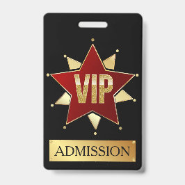 CRACHÁ DISTINTIVO VIP