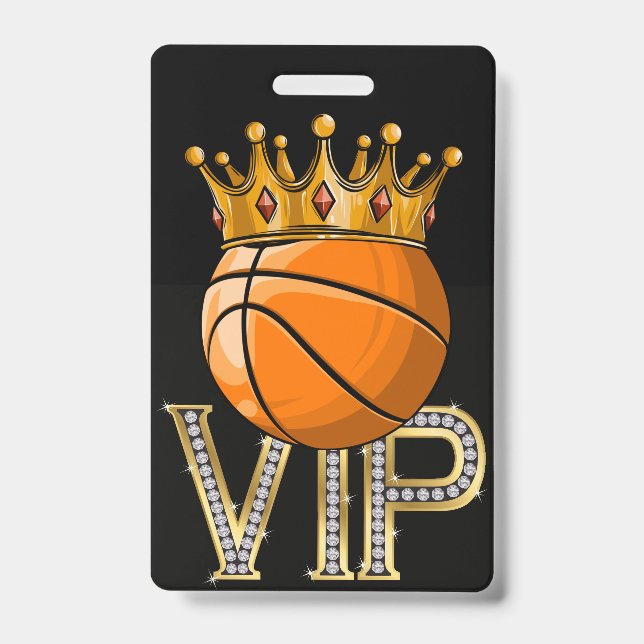 Crachá DISTINTIVO VIP de Basquetebol (Frente)