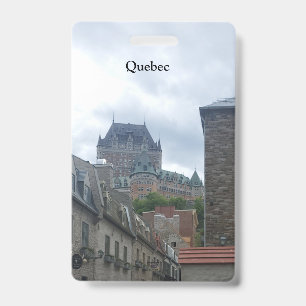 Crachá Distrito histórico na Cidade de Quebec