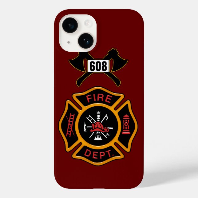 Crachá do corpo de bombeiros (Verso)