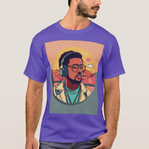 Crachá do ventilador de música T-Shirt