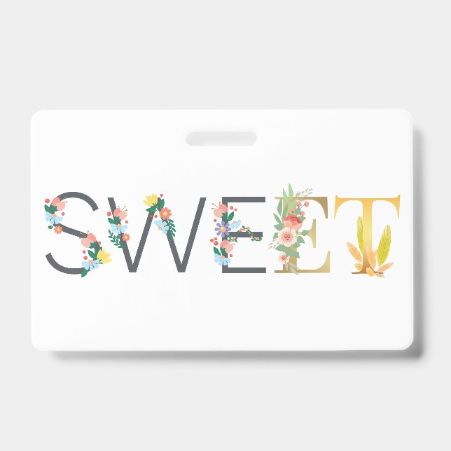 Crachá Doce (Frente)