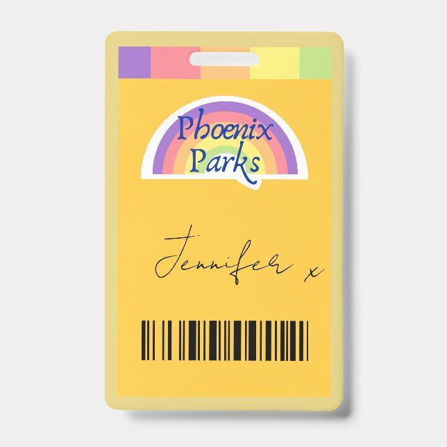 Crachá dos Parques de Phoenix (Frente)