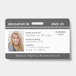 Crachá Educador da Escola Secundária Chevron CharC