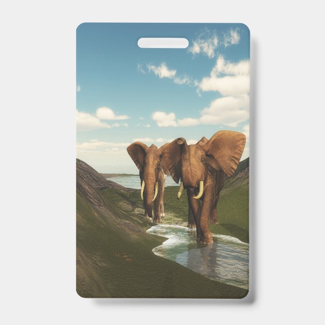 Crachá Elefante (Front)