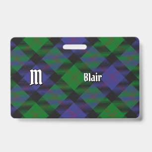 Crachá Emblema Clan Blair Tartan