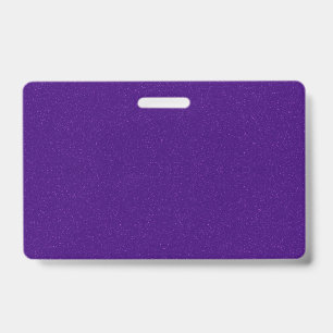 Crachá Emblema com Efeito de Brilho Roxo Personalizado