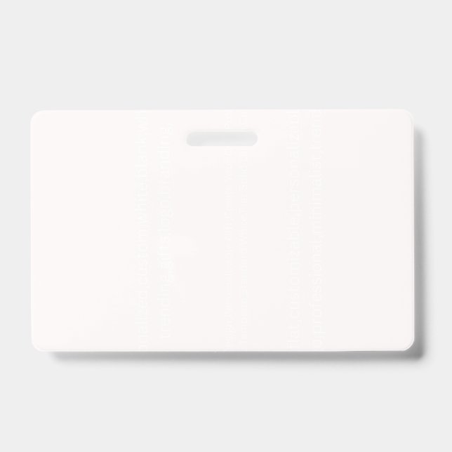 Crachá Emblema Personalizado, Orientação: Horizontal, Ane (Frente)