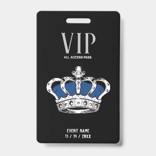 Crachá Emblema VIP Coroa