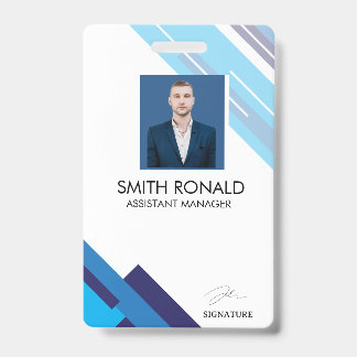 Crachá Employee Photo ID Card – Business ID Badge