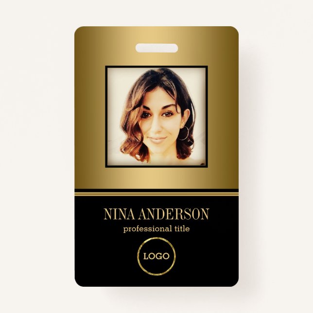 Crachá Empresa de Fotos (Frente)