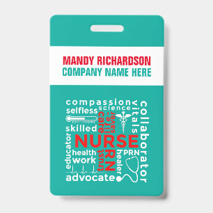 Crachá Empresa Personalizar Nome do Hospital Health Care