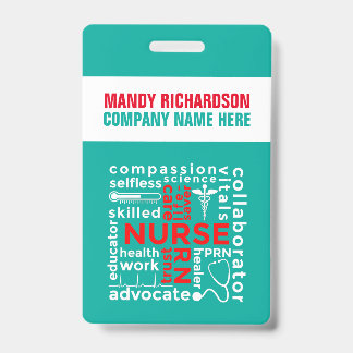 Crachá Empresa Personalizar Nome do Hospital Health Care