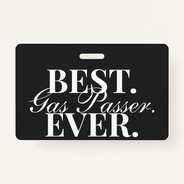 Crachá Enfermeira Anestesista Melhor Gastador De Gás Eter (Frente)