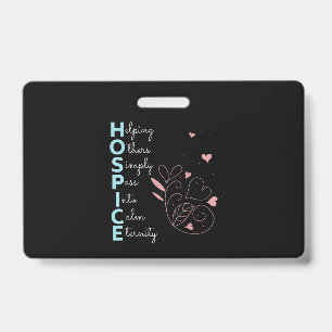 Crachá Enfermeira de Cuidados Paliativos