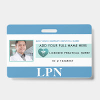 Enfermeira Prática Licenciada Horizontal, Identifi