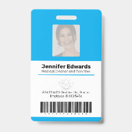 Crachá Entrada de código de barras de identificação de tr