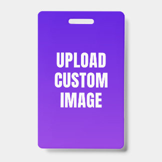 Crachá Enviar imagem personalizada - Adicione a sua para