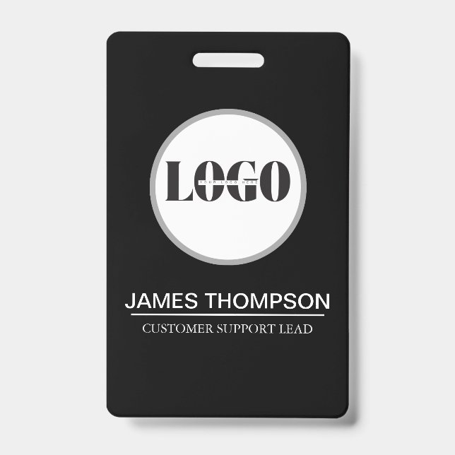 Crachá Equipamentos Personalizados com Logotipo para a Eq (Frente)