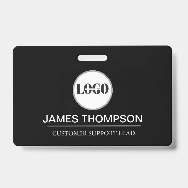 Crachá Equipamentos Personalizados com Logotipo para a Eq (Frente)
