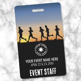 Crachá Equipe de Evento Personalizada
