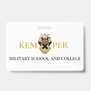 Crachá Escola e Faculdade Militar Kemper