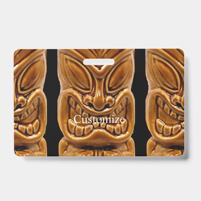 Crachá Esculturas Twin Tiki Thunder_Cove (Frente)