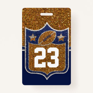 Crachá Esportes da Equipe de Futebol da Escola Azul e Dou