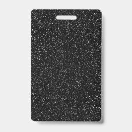 Crachá Estilo de pedra preto moderno - espaço