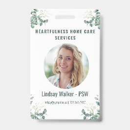 Crachá Estilo Eucalyptus