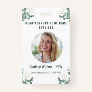 Crachá Estilo Eucalyptus