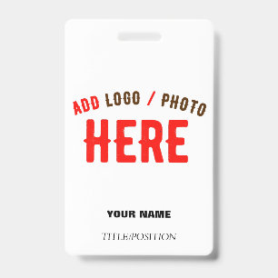 CRACHÁ ESTILO MODERNO PERSONALIZÁVEL BRANCO VERIFICADO CO