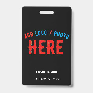 CRACHÁ ESTILO MODERNO PERSONALIZÁVEL PRETO VERIFICADO MAR